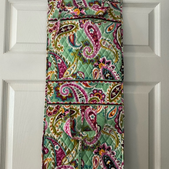 Vera Bradley Toiletries Travel Organizer in Green/Pink Paisley - Picture 2 of 4